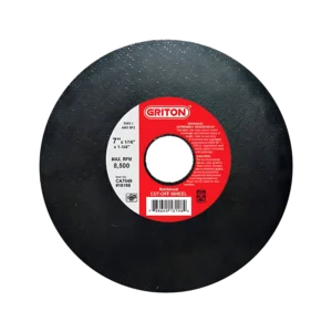 Griton 7″ cut-off wheel 1/16″ × 1‑1/4″ 8,500 RPM aluminum oxide