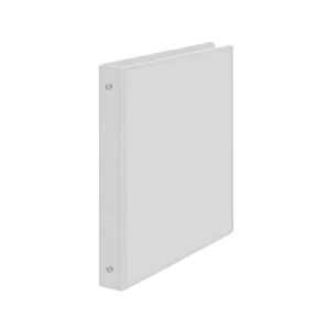 Cartapacio 1‑Inch Strap Binder with cover and pockets