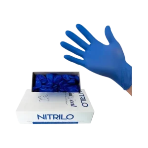 Uni Real Medium Nitrile Gloves powder-free 100 count
